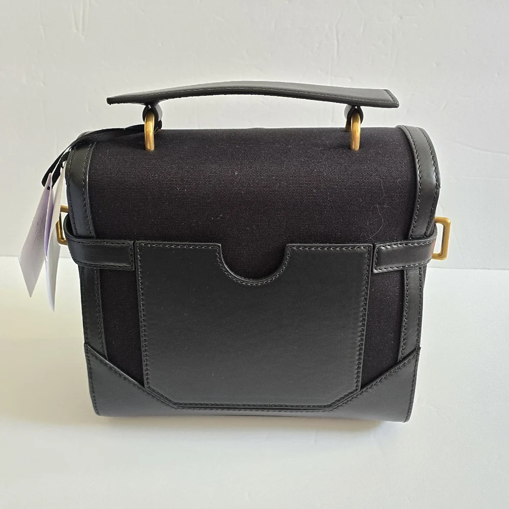 Balmain B-Buzz 23 Top Handle Bag Black - Picture 3 of 10